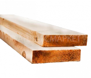 Доска обрезная из осины 40х150х6000