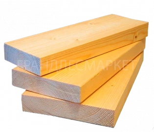 Доска сухая строганная 40х300х6000 (35х290х6000)